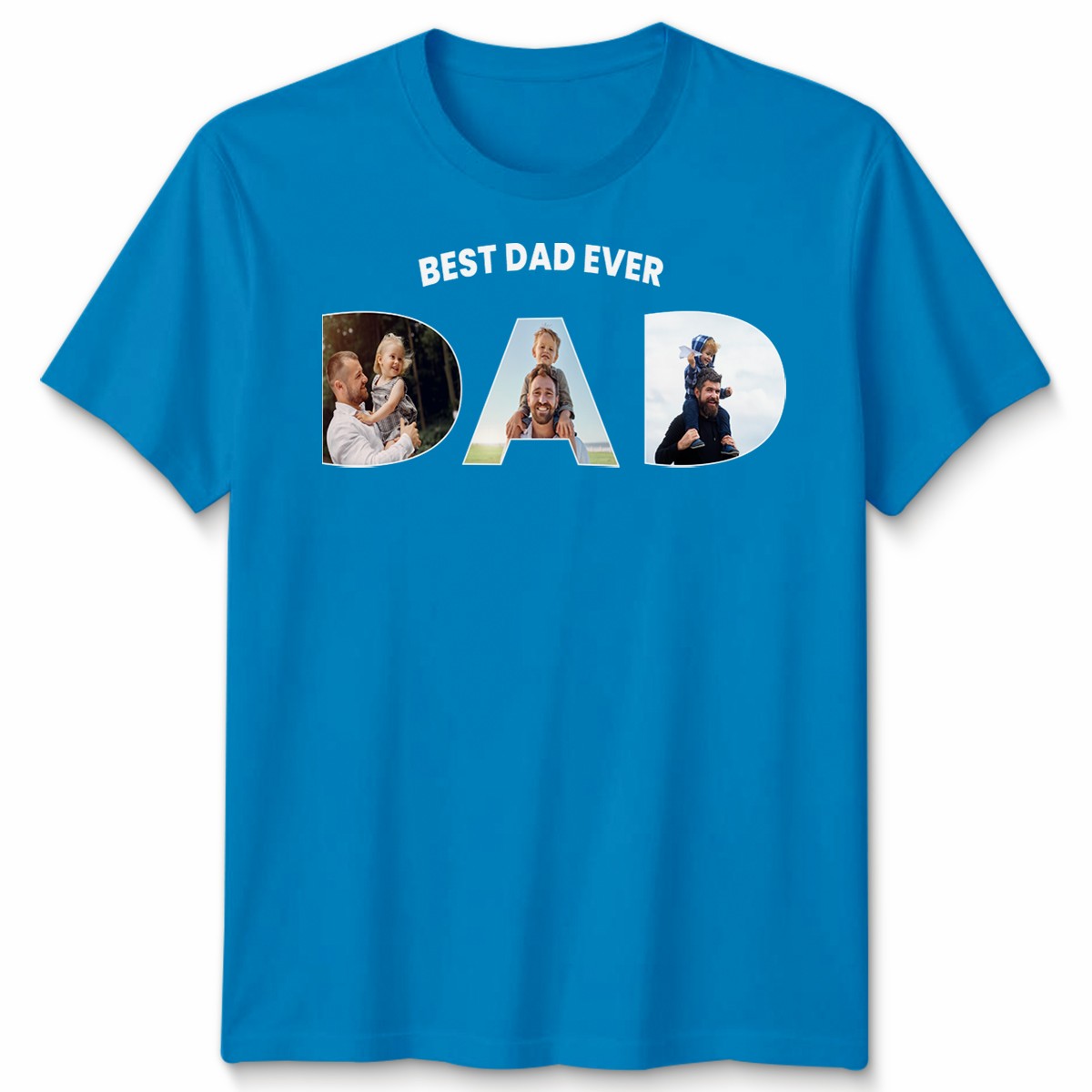 Personalised Unisex T Shirts Add Your Photo Text Ultra Soft Front & Back Print gallery
