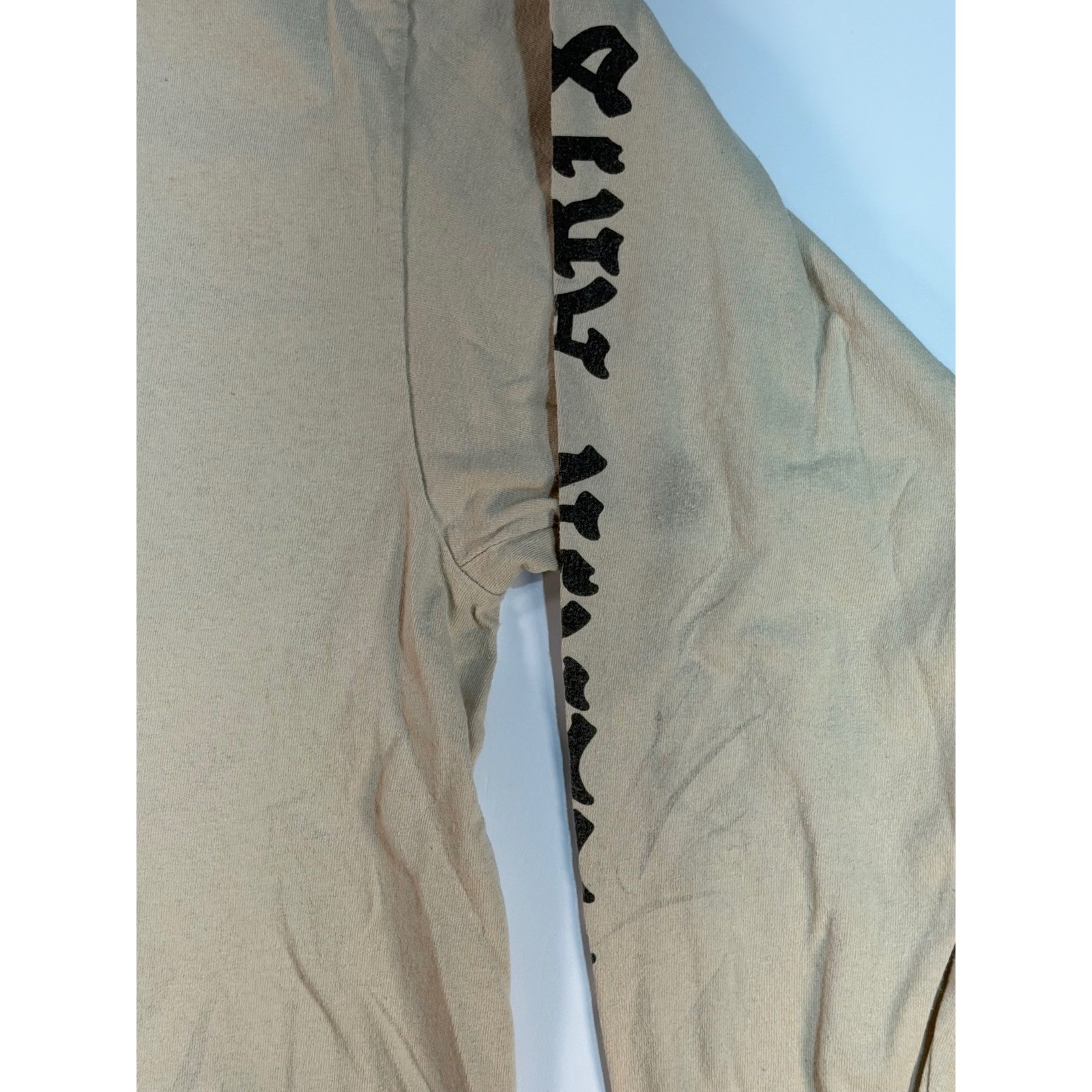 Baltimore Tattoo Arts Convention Long Sleeve Graphic Tee Tan Mermaid Crab XL gallery