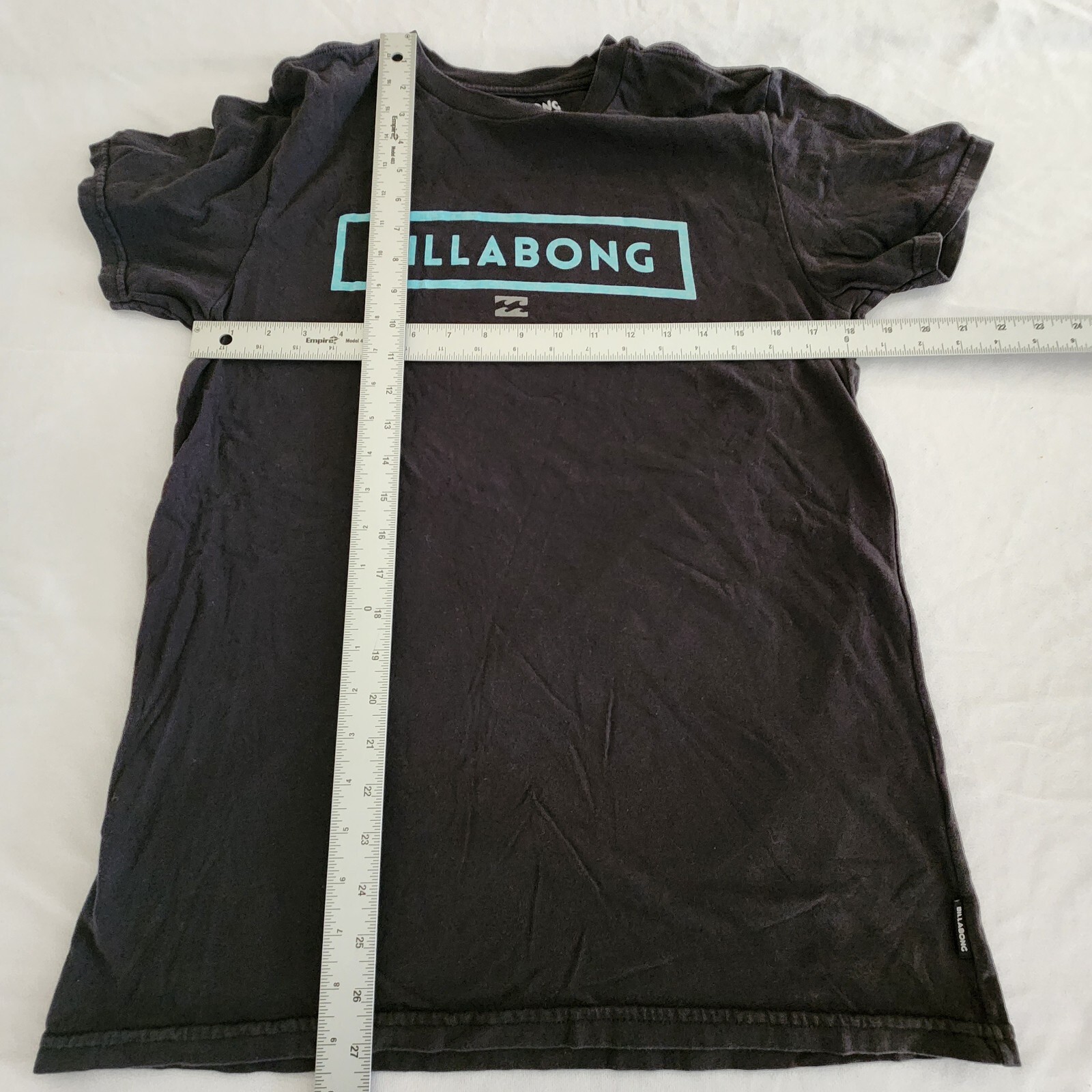 Billabong The Core Tee Black Short Sleeve Cotton Logo T-Shirt Men's S gallery