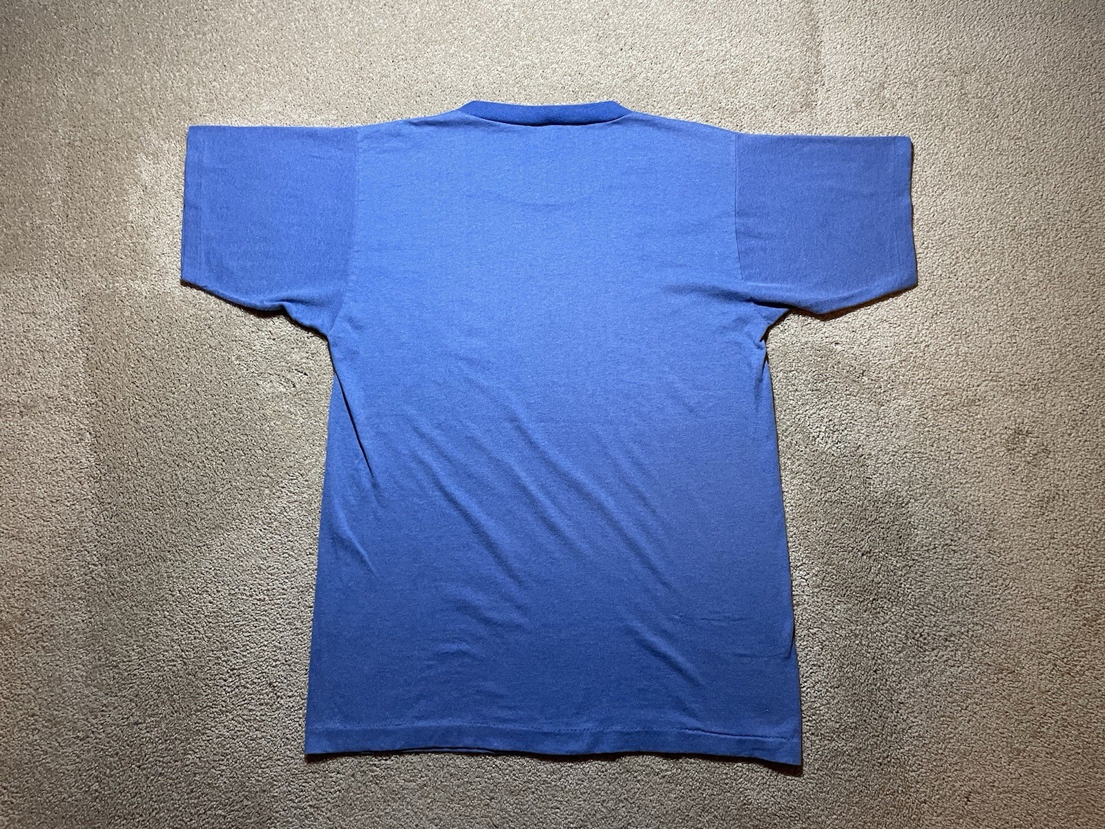 Vintage Coca-Cola Comic Cartoon Men's Blue T-Shirt Size Large Made in USA 90s gallery