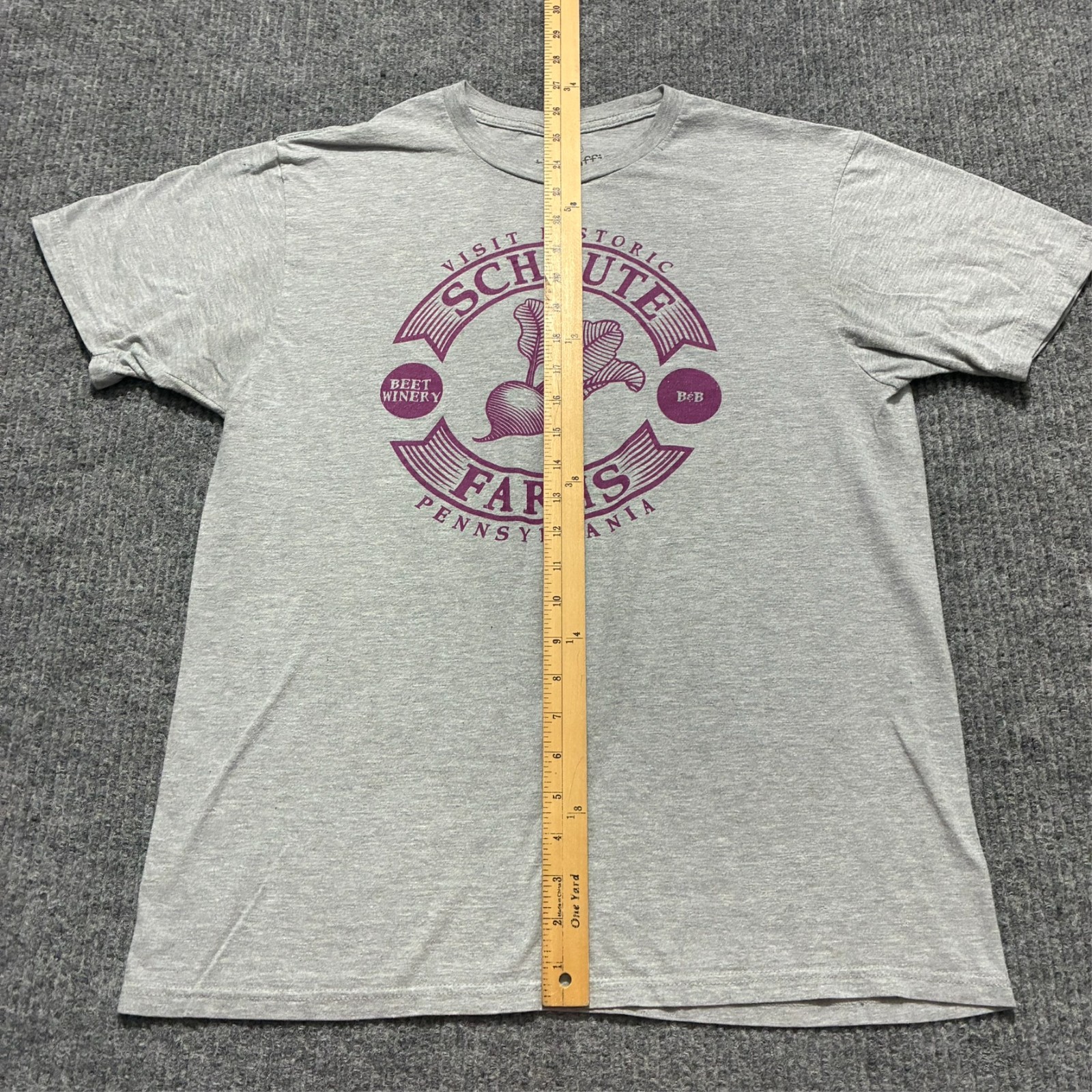 The Office Ripple Junction Mens Graphic T-Shirt L Gray Casual Short Sleeve gallery