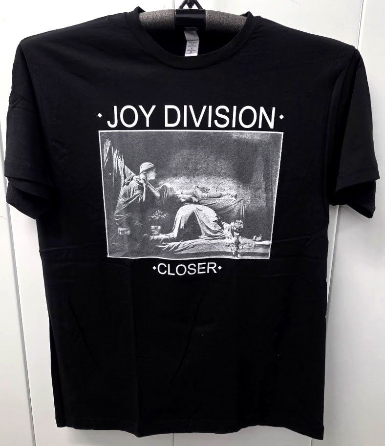 JOY DIVISION T-shirt UK Ian Curtis Post Punk Rock Adult Men's Tee Black New gallery