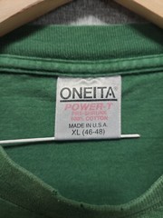 Vintage 90’s Cycle Barn Turkey Run 1993 T-shirt Size XL Oneita Power T Green B83