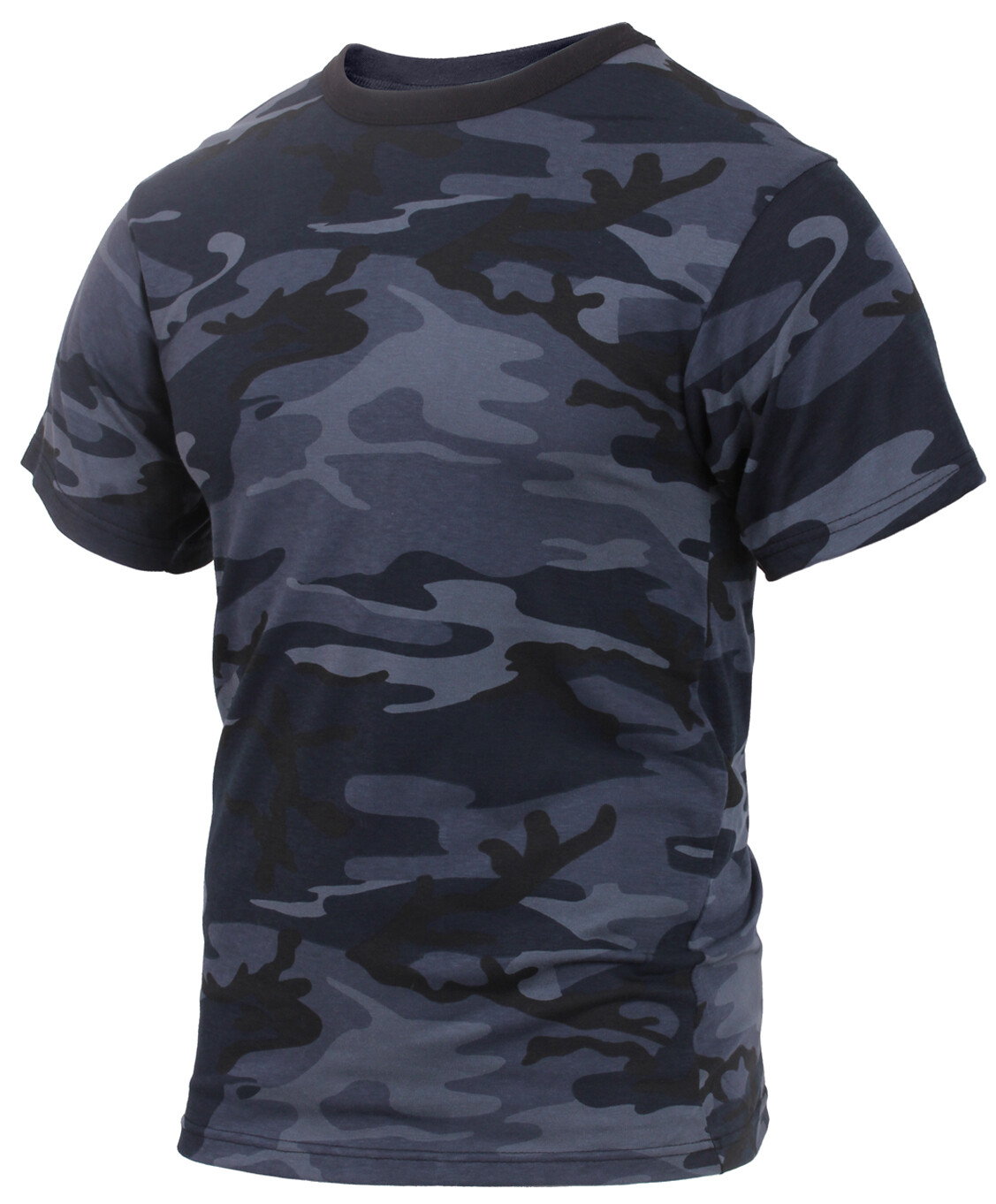 Rothco Midnight Blue Camo Men's Short Sleeve Tee - Colored Camo T-Shirts gallery
