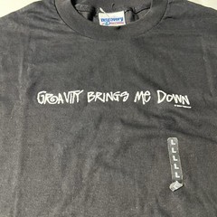 Vintage 2001 Trevco Gravity Brings Me Down Discovery Channel T-Shirt Large