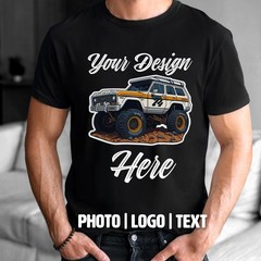 Custom Personalized T Shirt Print Your Logo Photo Text Custom Made Shirt Tee