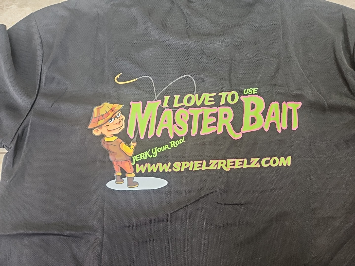 Funny Fishing T Shirt. Large. Quick Dry. Please See Measurements gallery