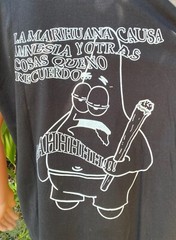 Patrick Star Funny Amnesia T Shirt Double Sided Drug Tee Size In Description