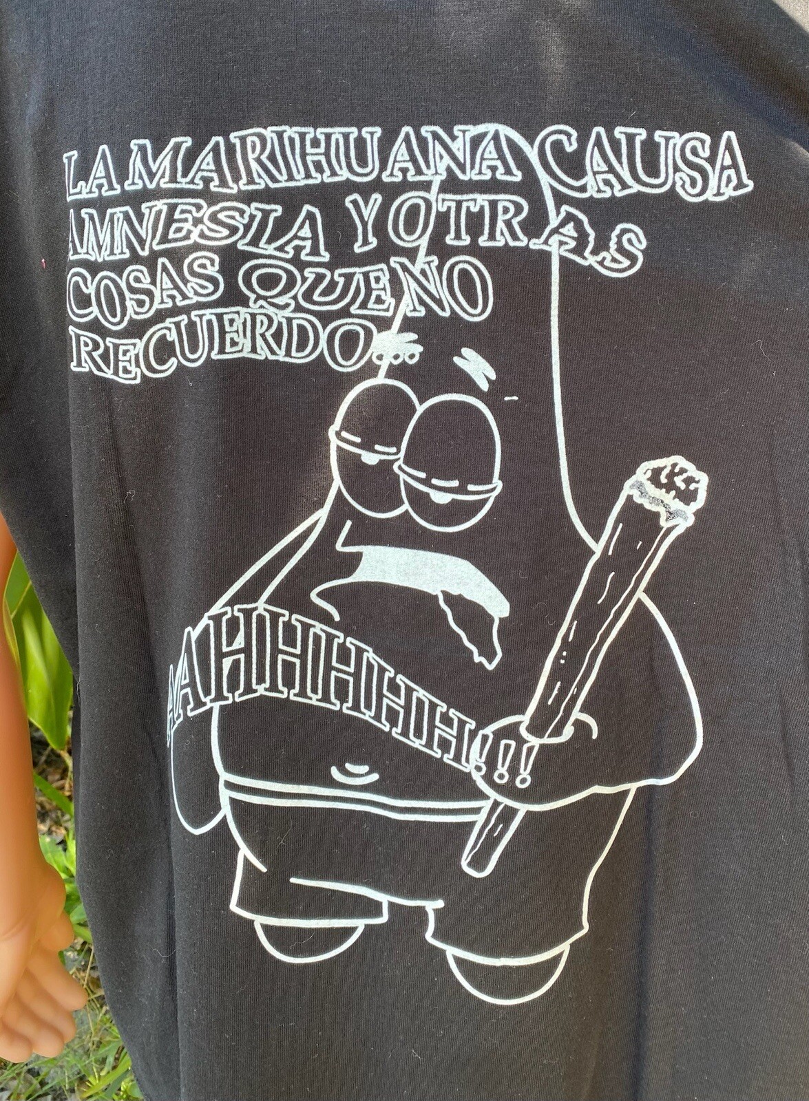 Patrick Star Funny Amnesia T Shirt Double Sided Drug Tee Size In Description gallery