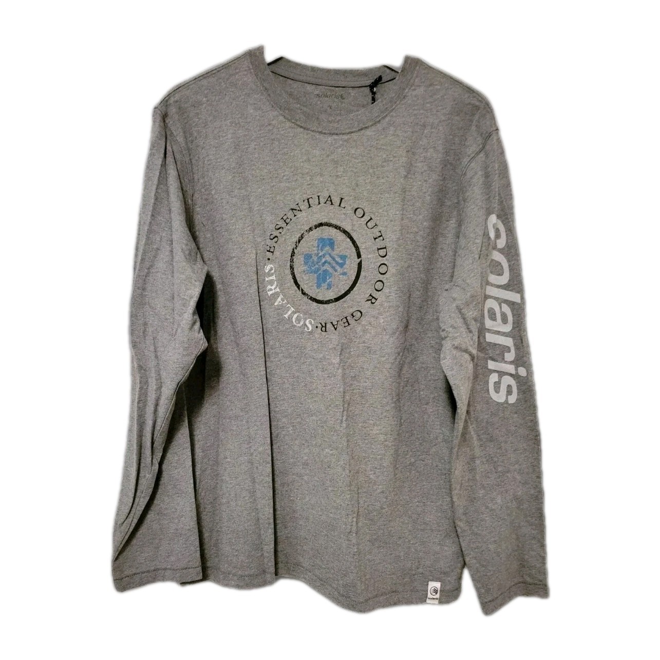 Solaris Large Long Sleeve Shirt Gray Large Essential Outdoor Gear New With Tags