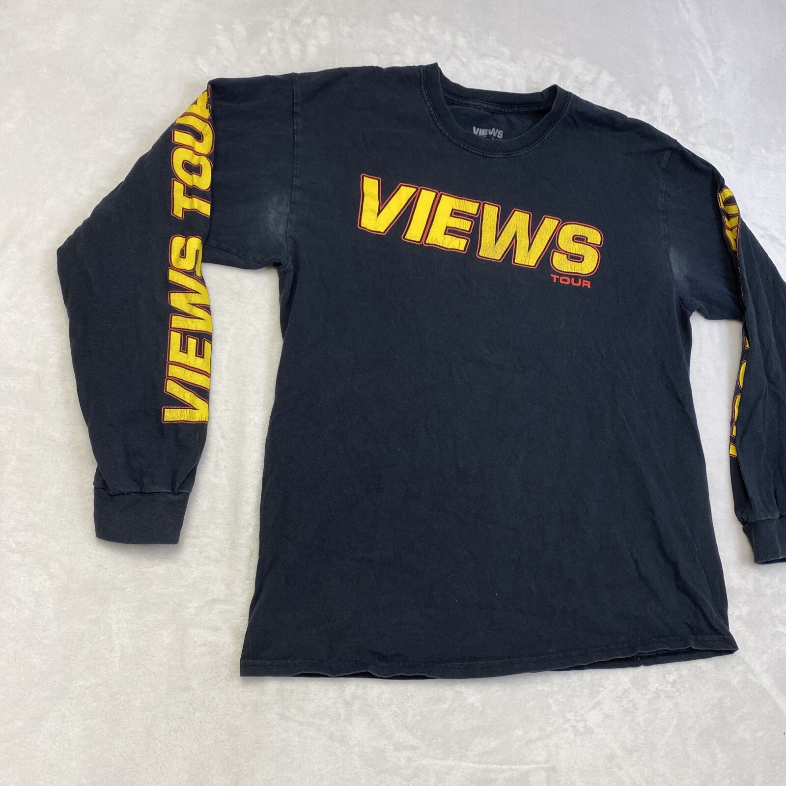 Drake 2016 Views Tour Shirt Long Sleeve Size Large Revenge Rap Tee Hip Hop gallery