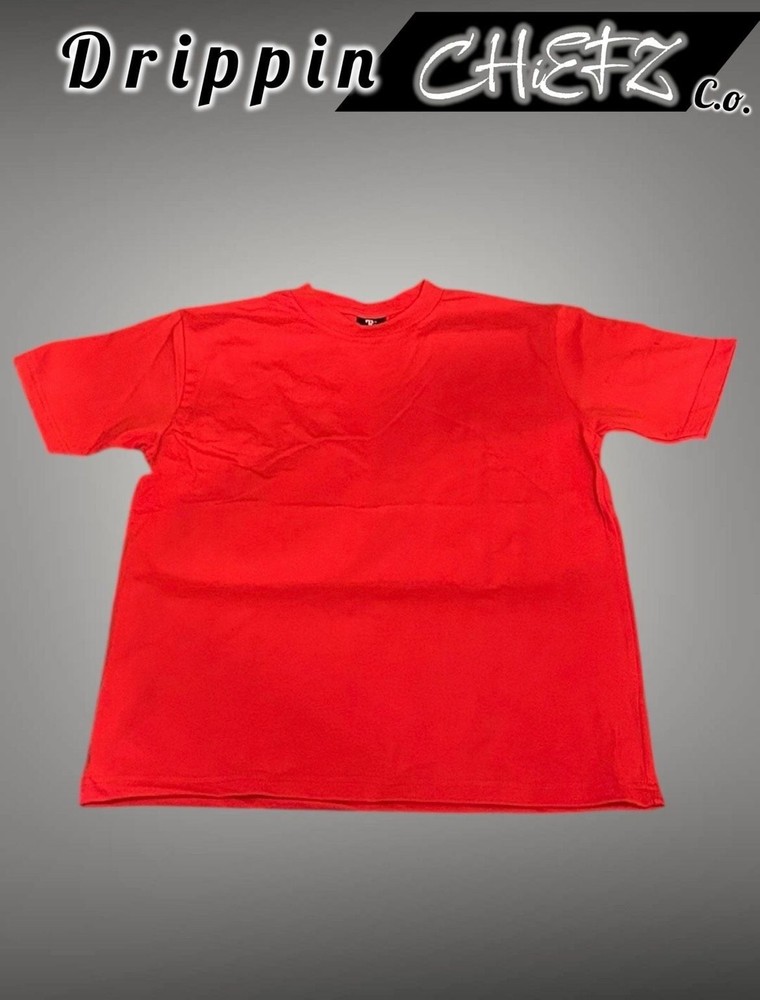 🔥 Premium Thick Solid Red Tee’z 🔥 Men’s Size [ M,XL,3XL ]1 For $10 & 2 For