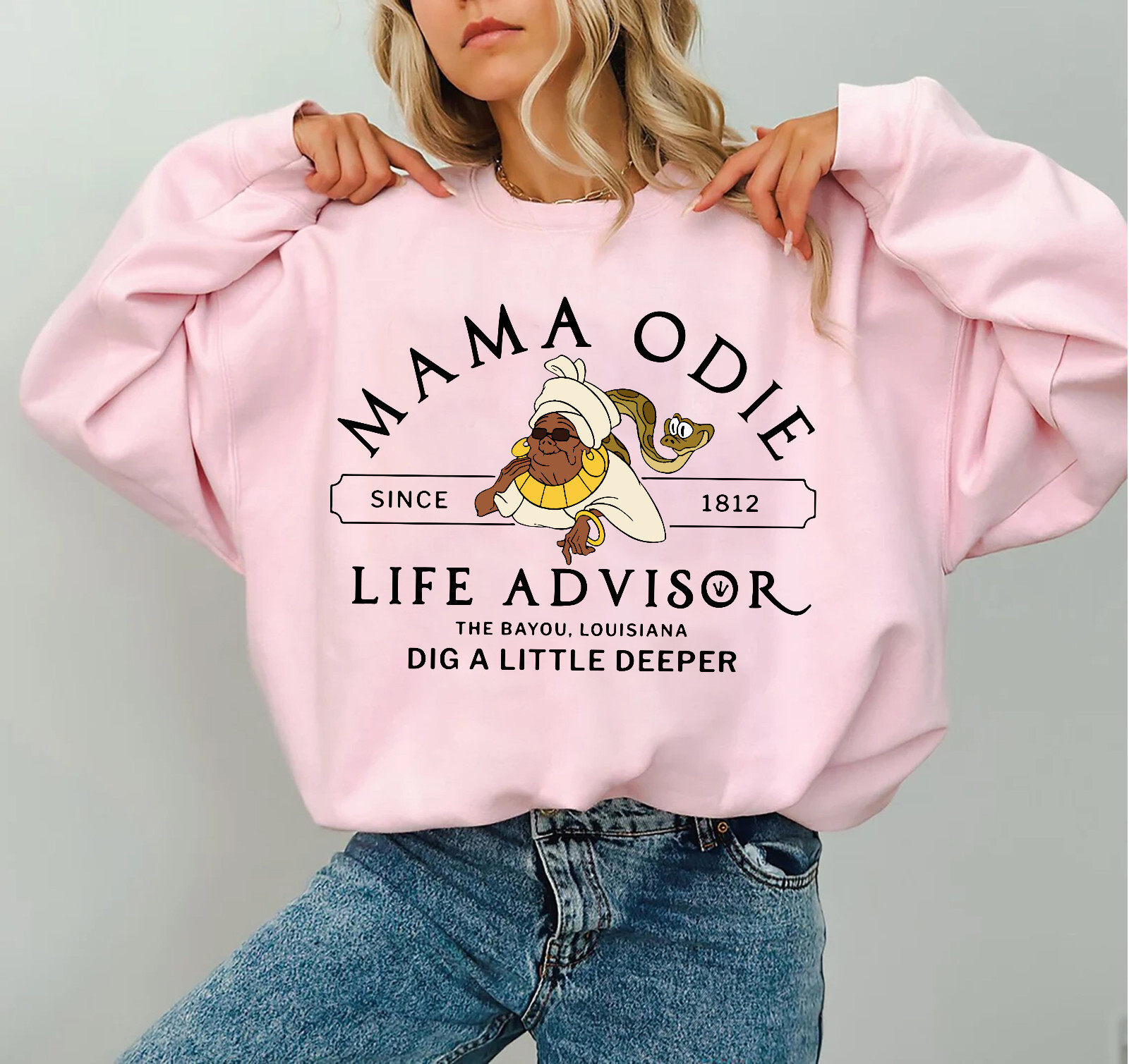 Disney Princess & The Frog Mama Odie Life Advisor Unisex Adult Kid Shirt 1045159 gallery