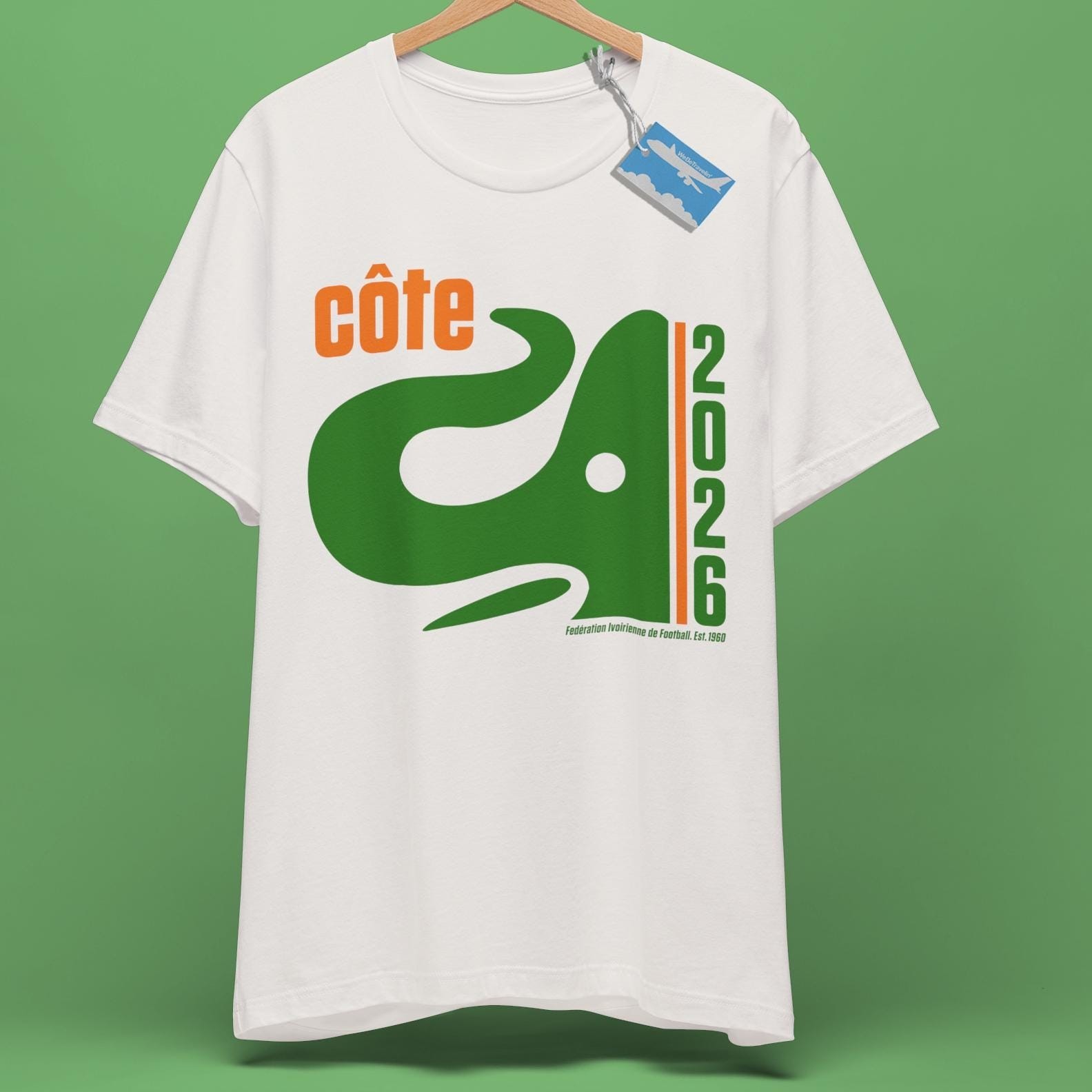 Cote d’Ivoire Retro Soccer Shirt 2026 World Cup Ivory Coast Football Fan Tee