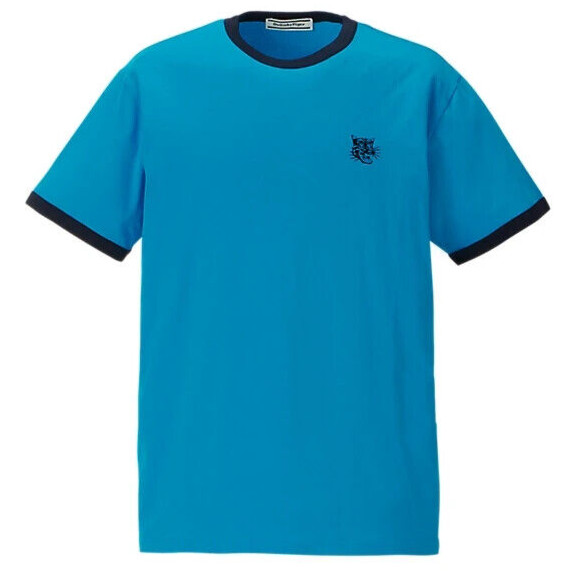 Onitsuka Tiger GRAPHIC TEE 100% Cotton Bi-color Design Bio-finished JAPAN NEW gallery