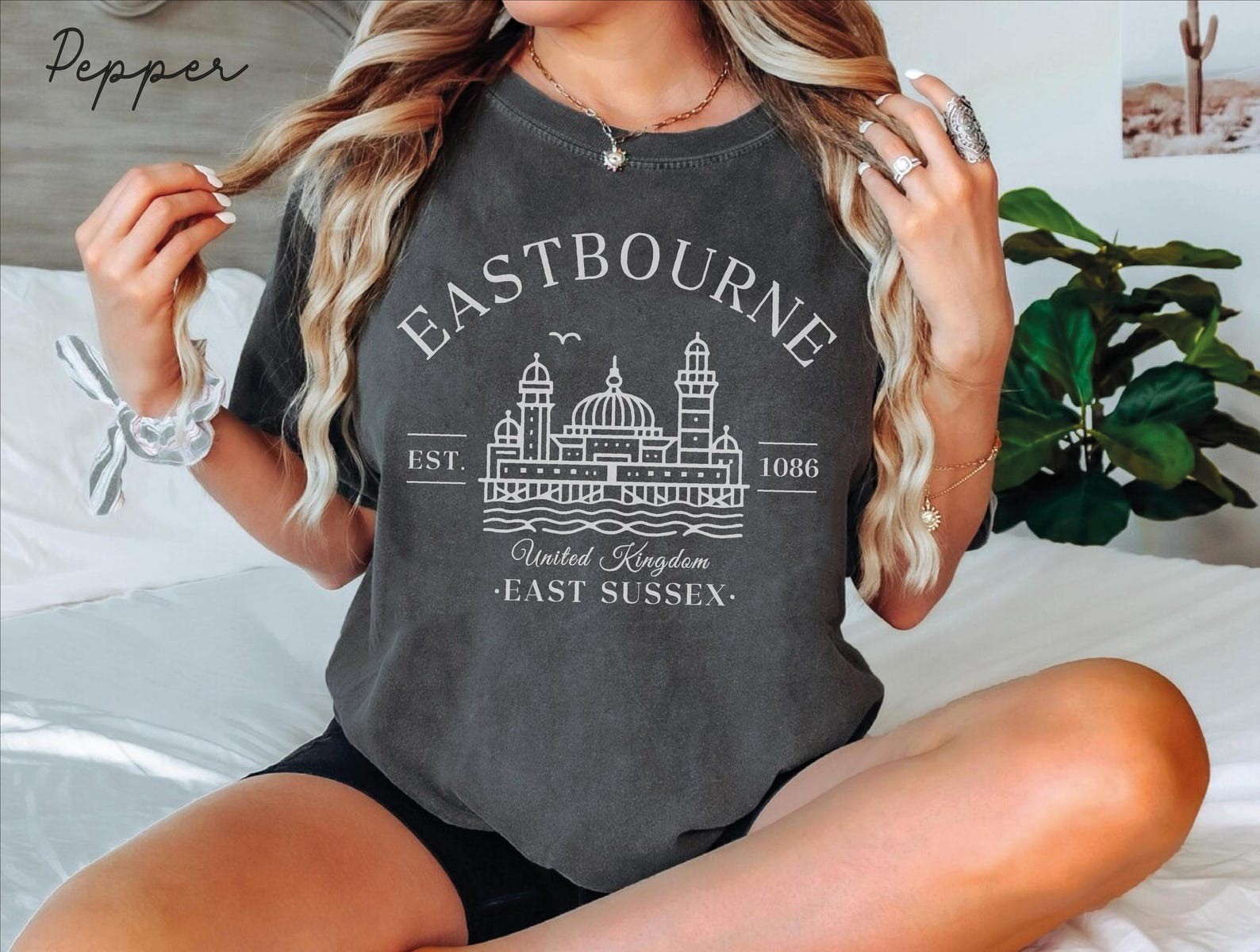 Eastbourne Unisex Shirt Travel Gift United Kingdom Trip Lovers Souvenir Tee gallery