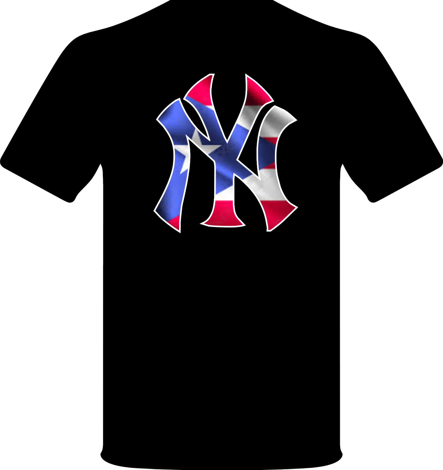 PR NY themed t shirt baseball fans NEW any size contact seller