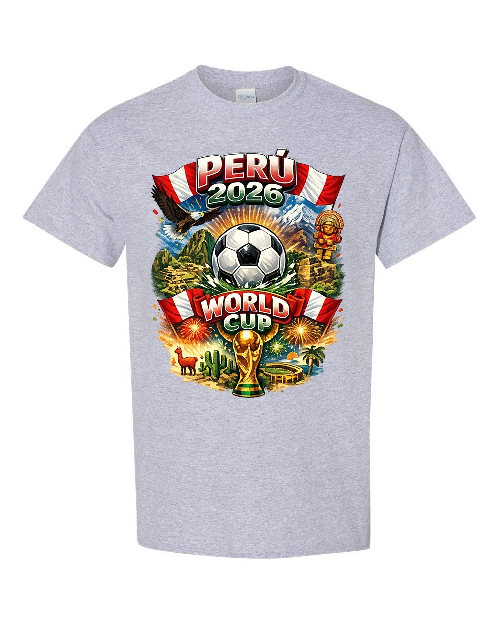 Peru Soccer 2026 World Cup Style Unisex T-Shirt German Fan Shirt Football gallery