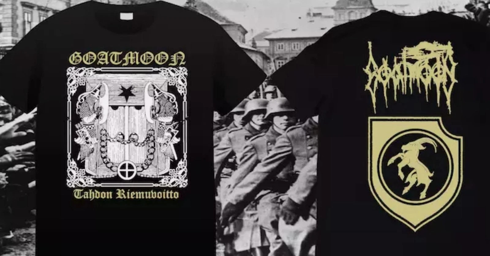 Goatmoon Black Metal Band T-Shirt Extreme Underground Music Graphic Tee S-5XL