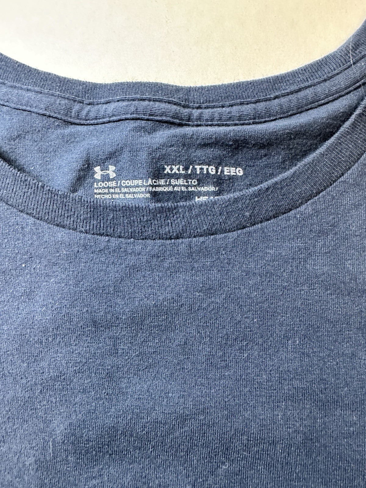 Under Armour Shirt Adult XXLarge Blue USA Land of the Free Home of the Brave Tee gallery