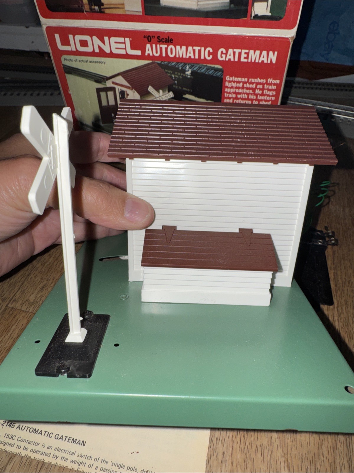 Lionel “O” 6-2145 automatic gateman With Box