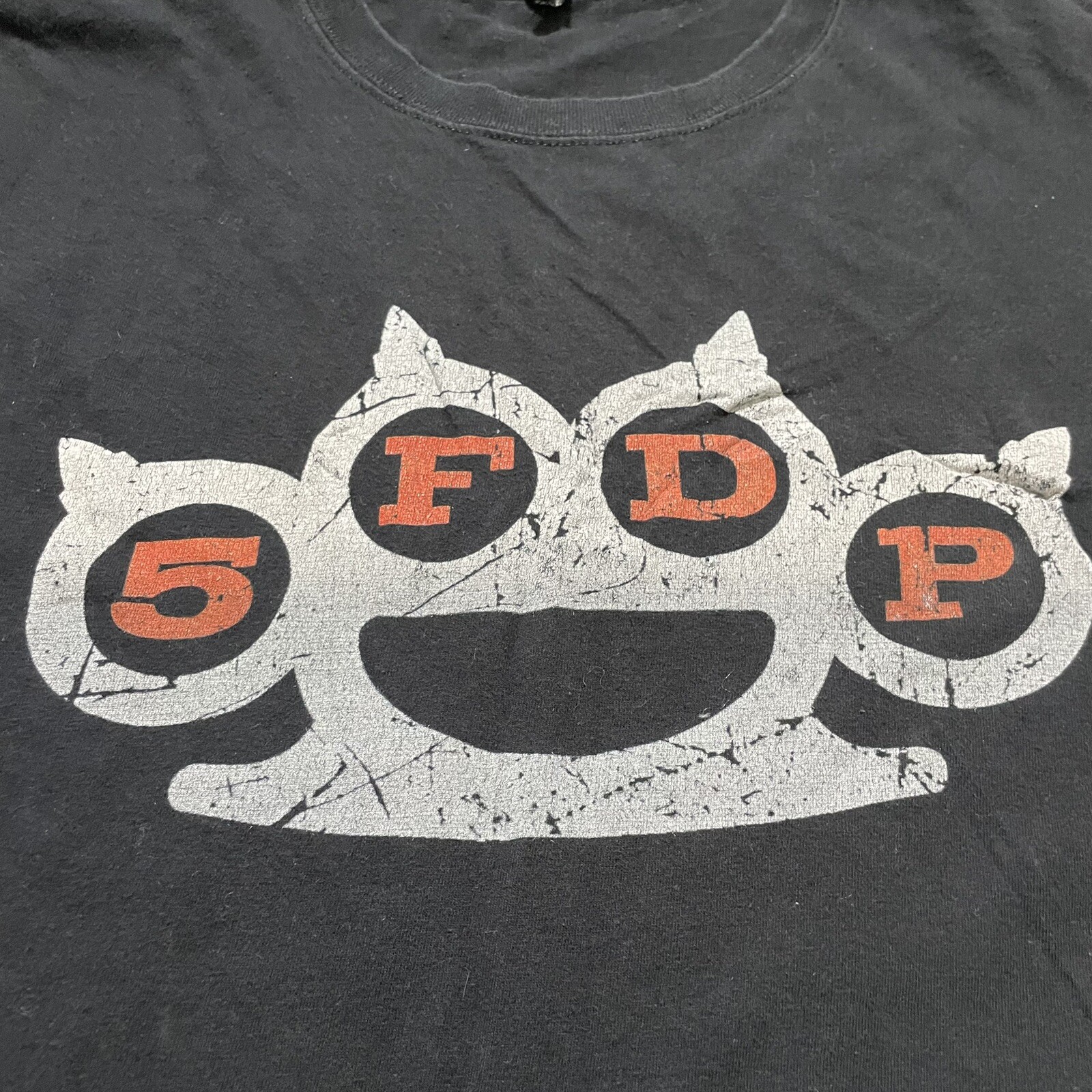 Five Finger Death Punch Shirt Adult Lrg Black Short Sleeve Metal Band Music 5FDP gallery