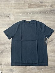 Rhône Compass Knit Tee Men’s Size Large Deep Sea Blue True Navy