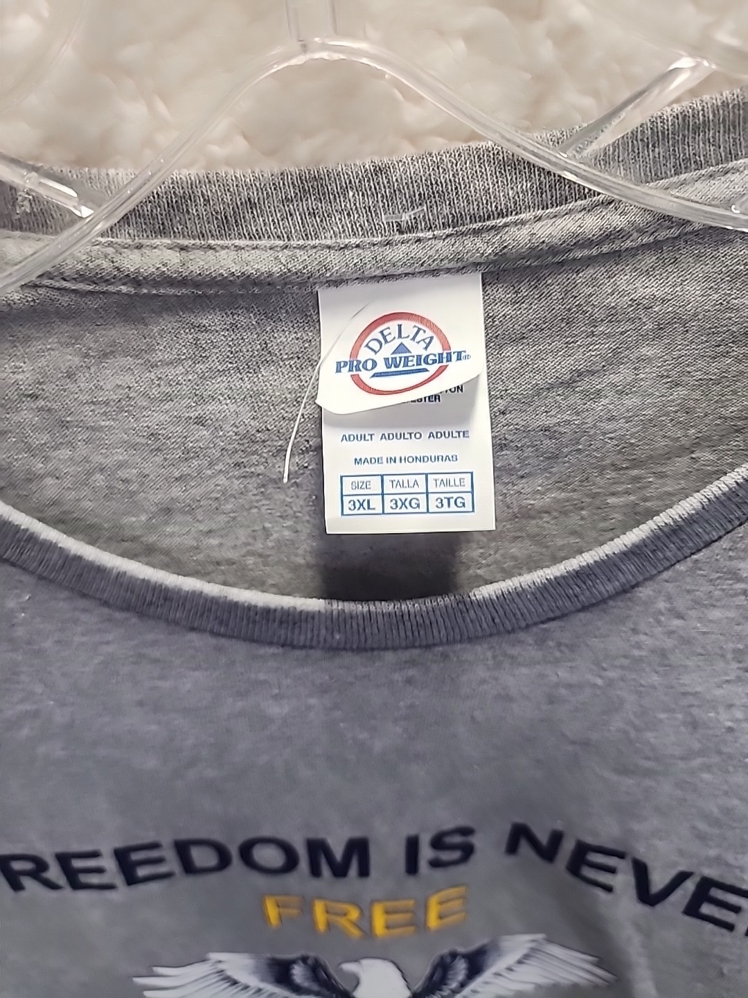 Delta Pro Weight Military T Shirt Grey XXXL gallery
