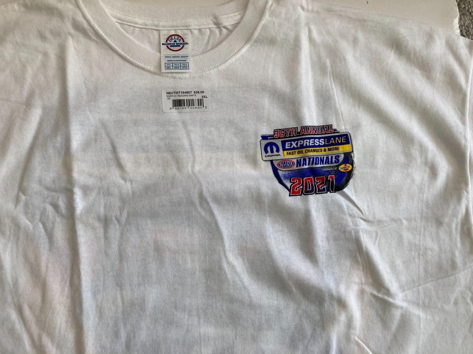 2022 53rd Annual GatorNationals (048) Men's 100% Cotton T-shirt NHRA Drag Racing gallery