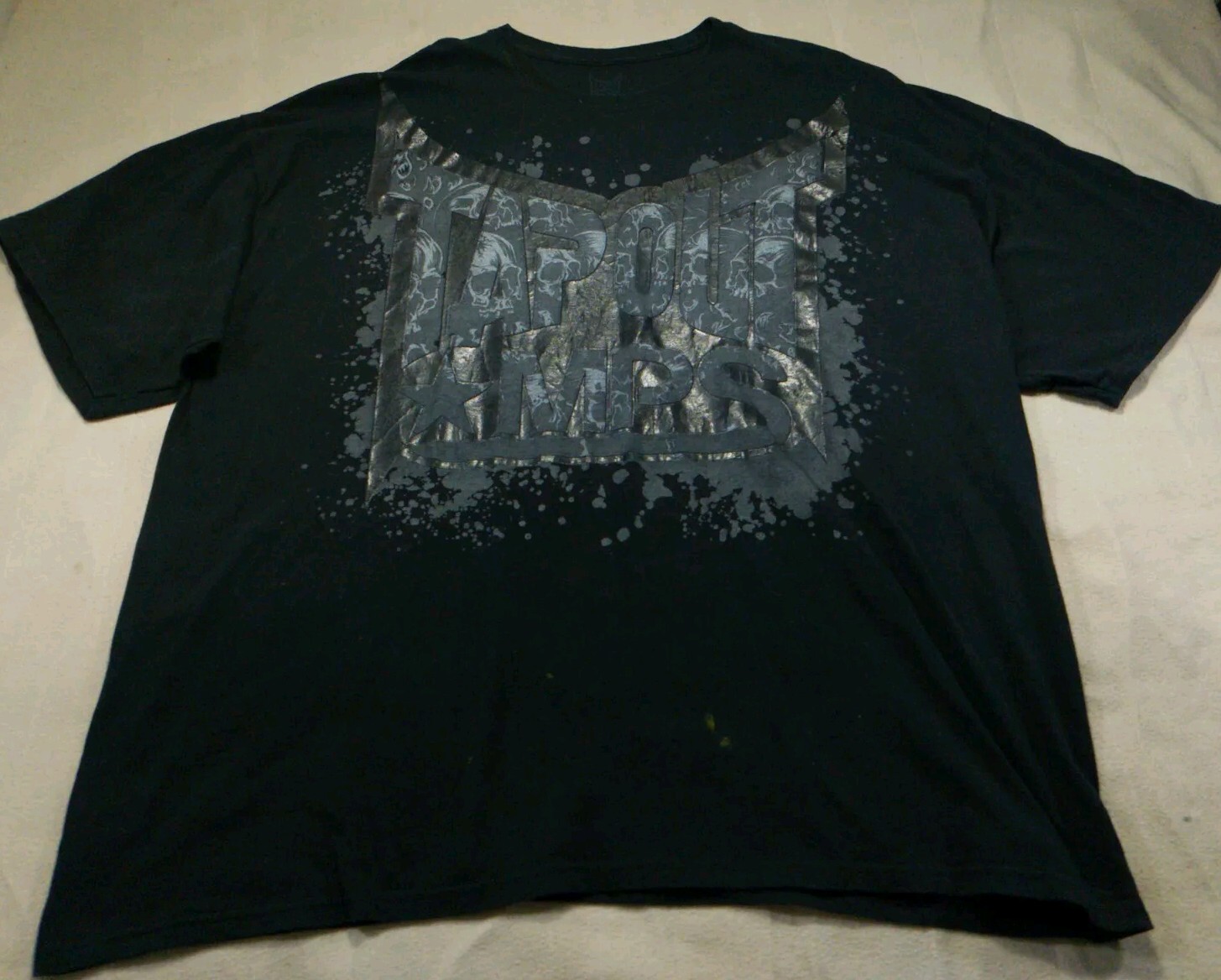 Tapout Shirt Mens 4XL Black MMA Skull MPS Graphic Fighting Short Sleeve Tee gallery
