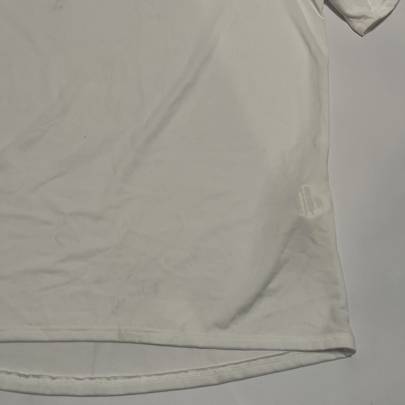 NWT Under Armour The Tech Tee Short Sleeve Shirt Men's Size Small White Top gallery