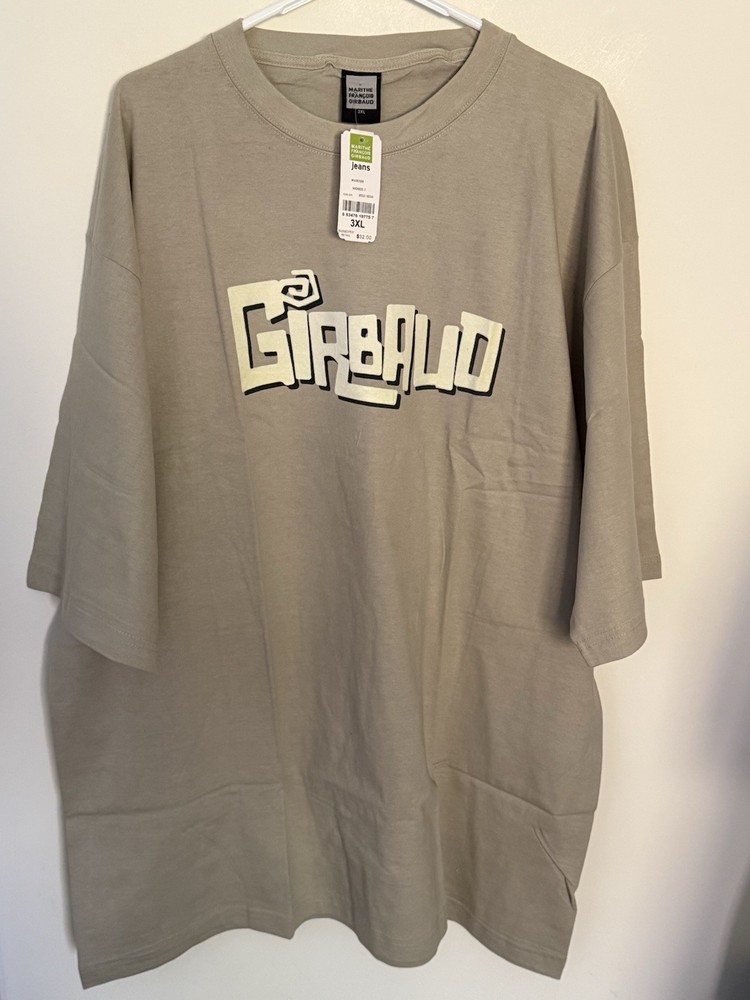 Marithe Francois Girbaud Graffiti Spell Out Hip Hop T-Shirt 3XL Deadstock NWT
