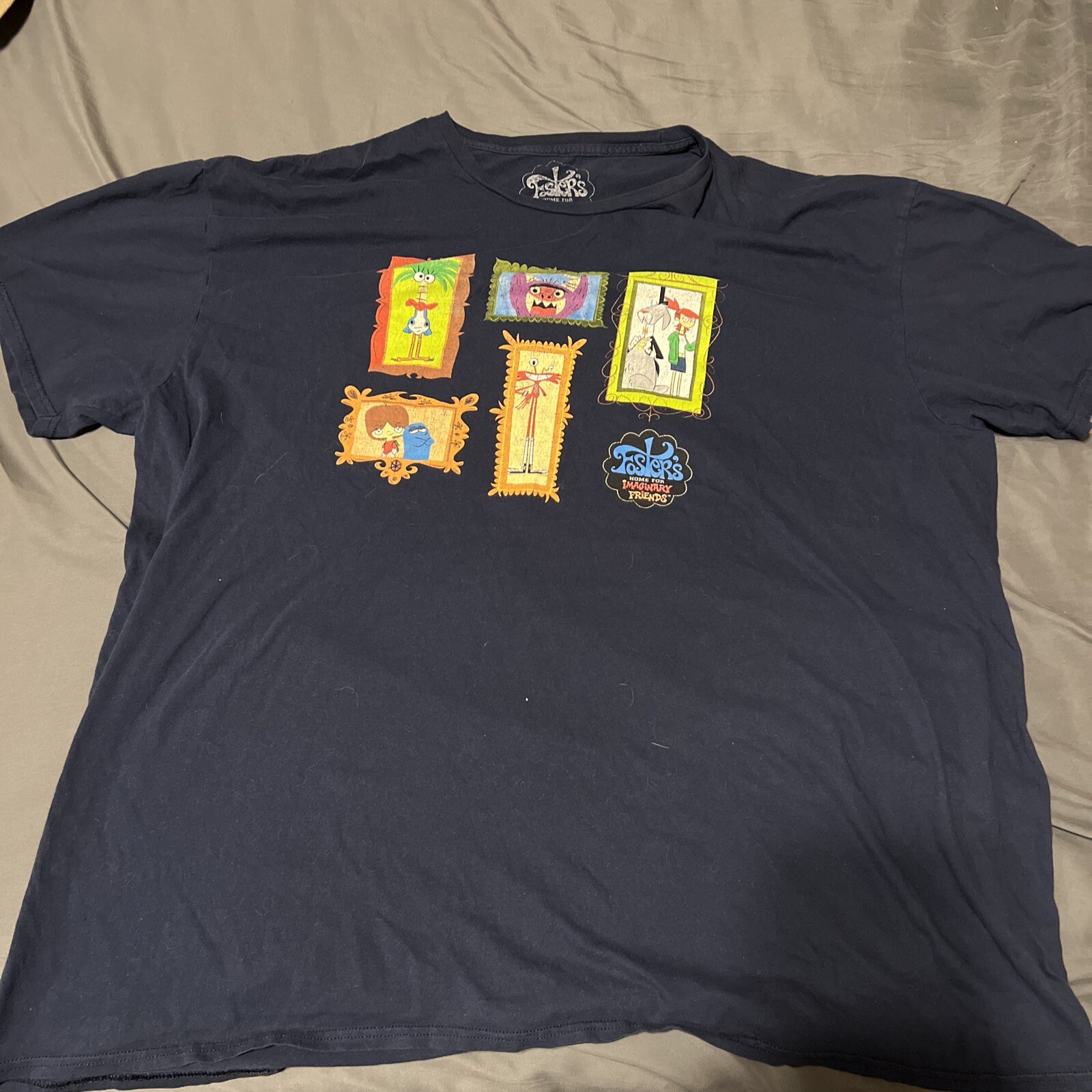 Fosters Home For Imaginary Friends Mens Graphic Shirt 3XL Cartoon Network