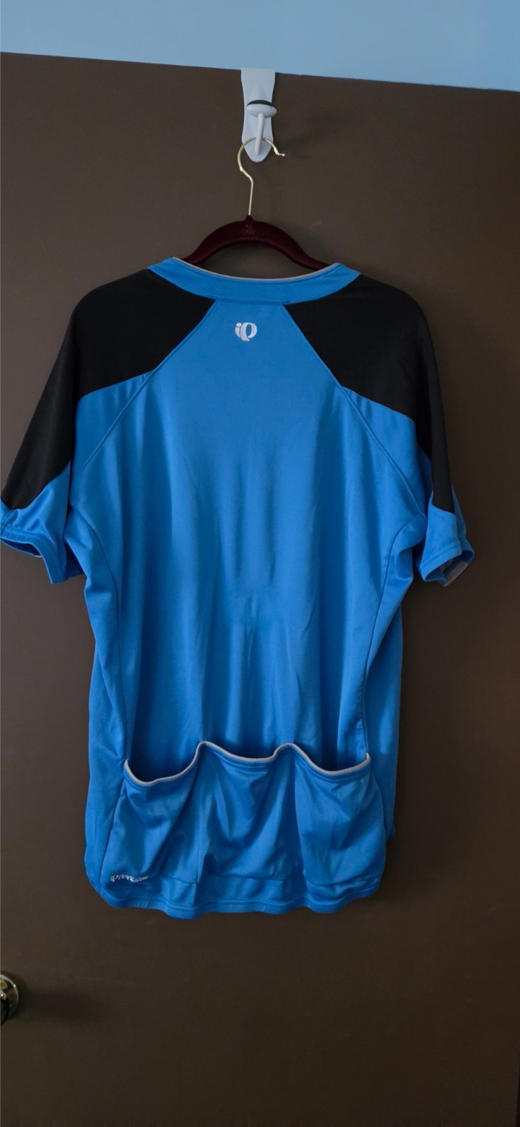Pearl Izumi Blue Short Sleeve Cycling Jersey Zip Top Size XXL Rear Pockets gallery