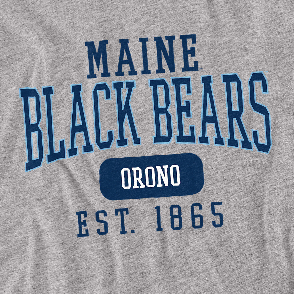 University of Maine Adult T-Shirt Founded Date, Athletic Heather, S-3XL gallery