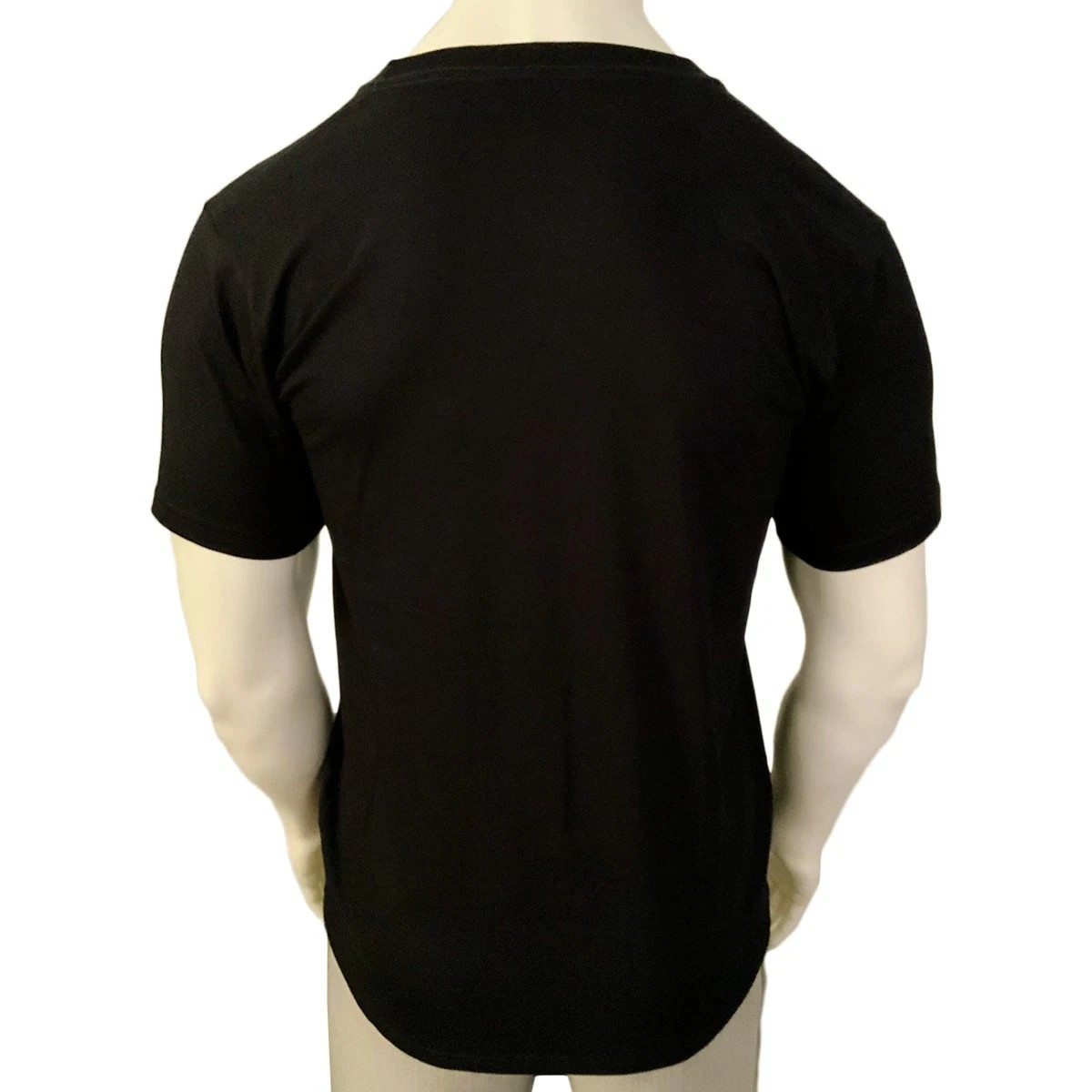 NEW MARCA PERU PERUVIAN PATRIOTIC EMBROIDERY MEN'S BLACK SHORT SLEEVE T-SHIRT L gallery