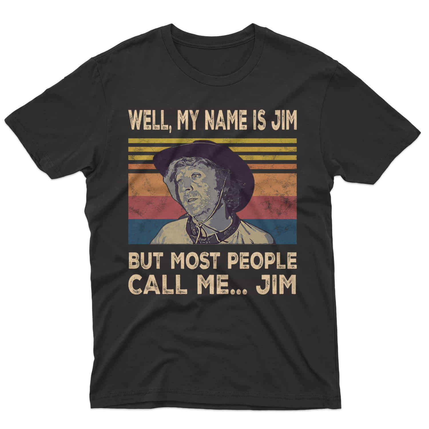 SALE Well My Name Is Jim But Most People Call Me Jim Vintage Blazing Saddles T-S gallery