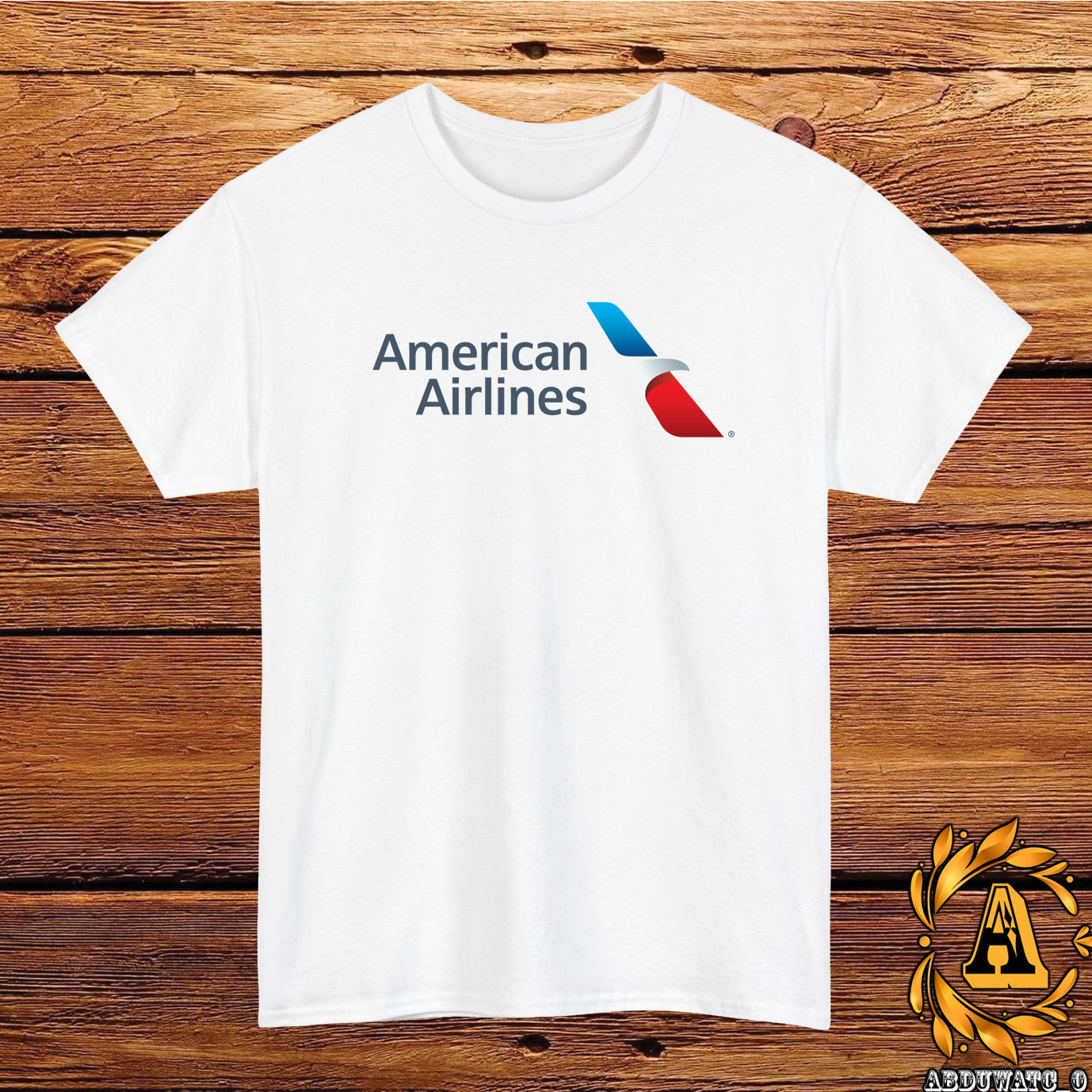 American Airlines Logo T-Shirt Black/Grey/White/Navy/Red/Light Blue S-5XL gallery