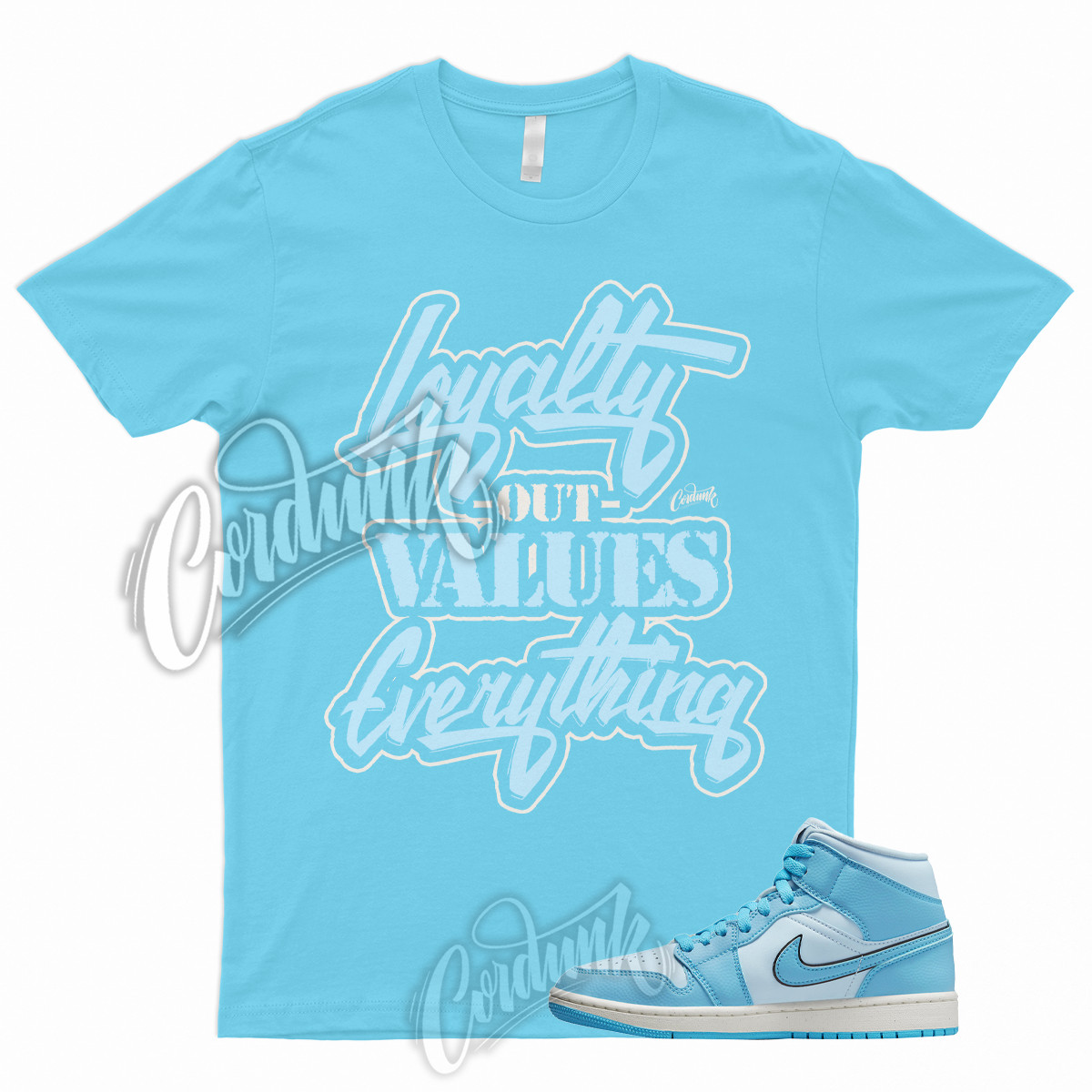 LYLTY Shirt for J1 1 Mid University Blue UNC Ice Chill Argon Ocean 90 95 Pacific gallery