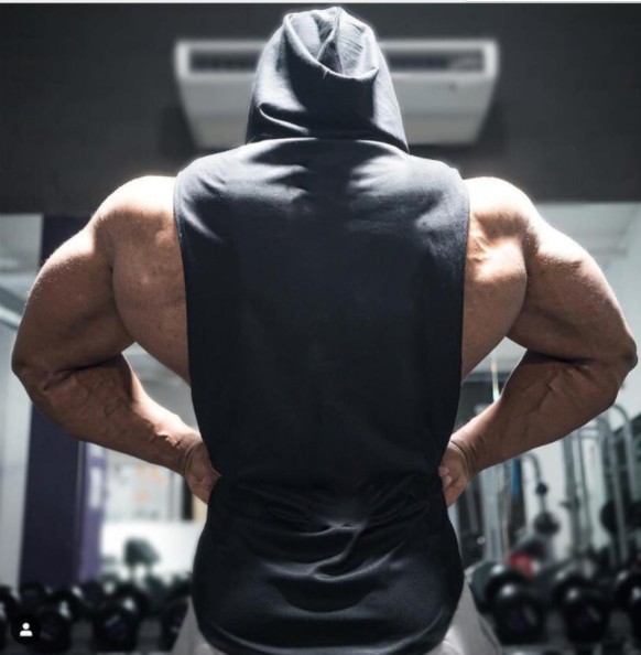 Gym singlets fitness- Men's Tank Top for Workout - Stringer hoodie skull gallery