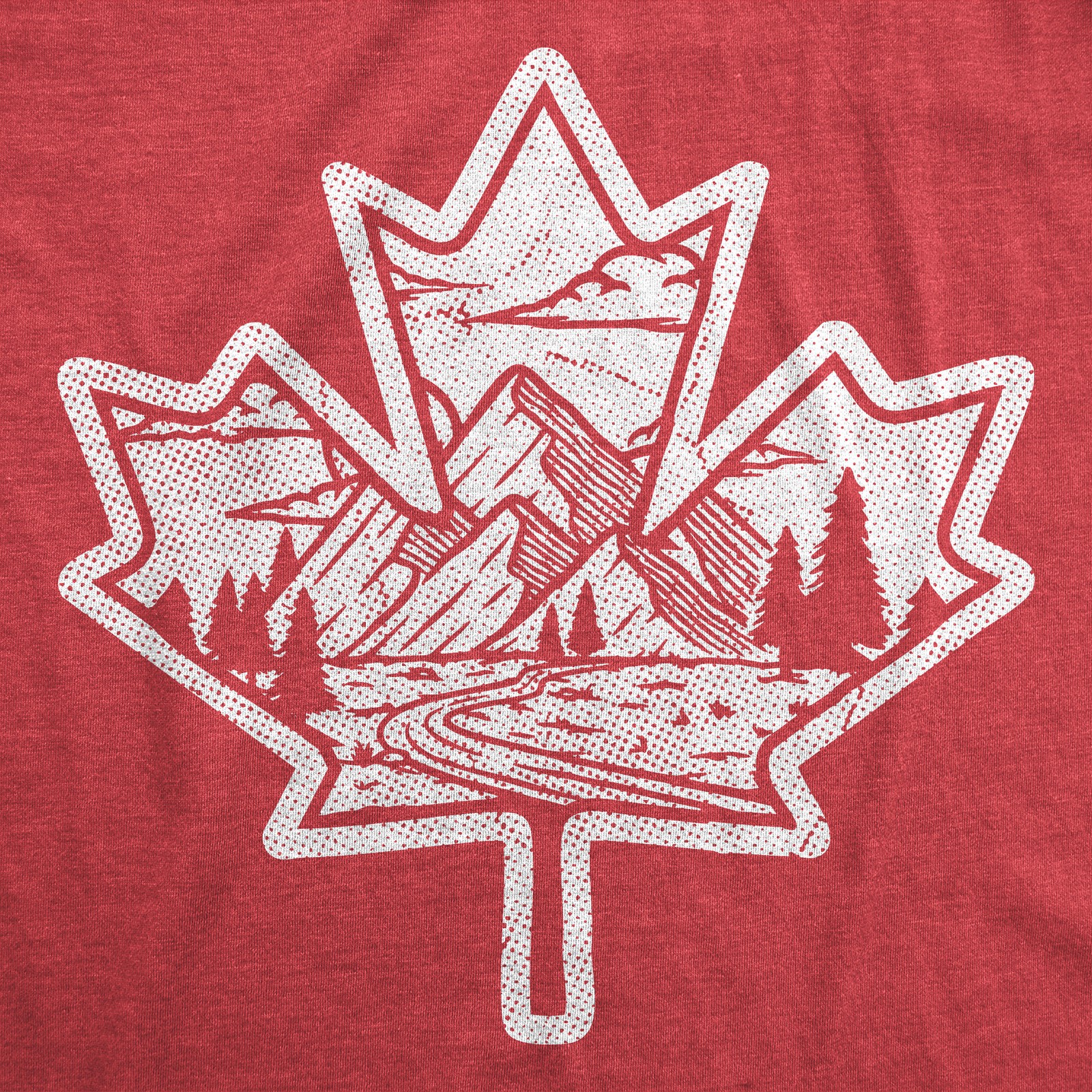Mens Funny T Shirts Canadian Maple Leaf Sarcastic Nature Graphic Novelty Tee for gallery