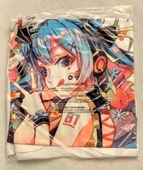 Hatsune Miku – Pop Star Sublimation Tee – Men’s White T-Shirt – size S M L XL