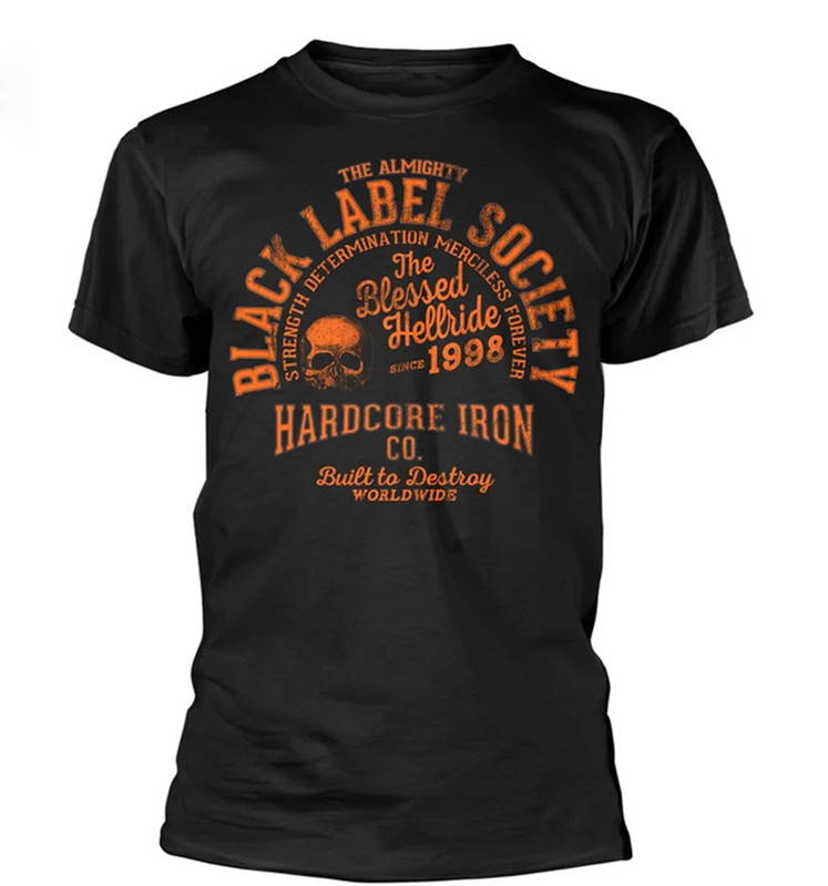 Black Label Society Zakk Wylde T Shirt Size S-5XL Cotton Men Short Sleeve