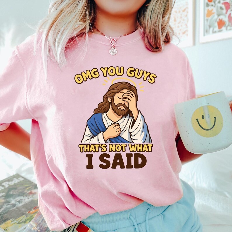 Funny Facepalm Jesus Shirt,OMG You Guys Quote tshirt gallery