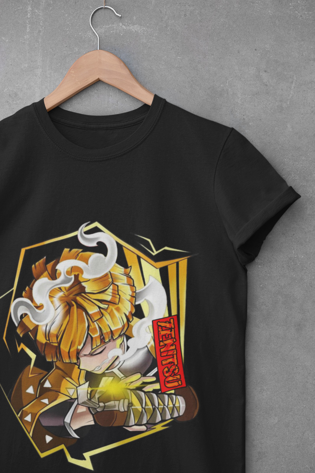 Demon Slayer Shirt Zenitsu Tshirt Tanjiro T-Shirt Muzan Doma Tee Inosuke Nezuko gallery