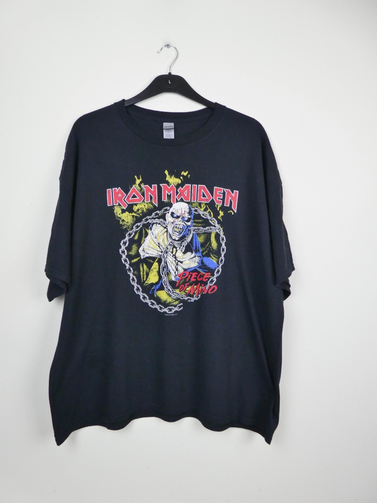 Iron Maiden Piece of Mind T-Shirt Black 3XL 52" gallery