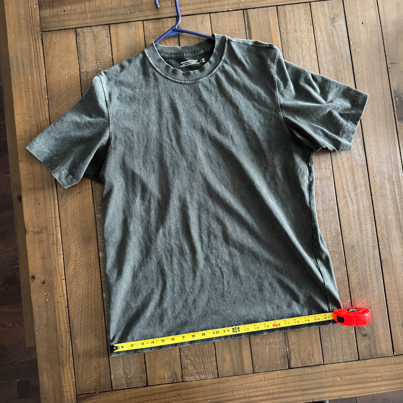 100% Cotton Black Wash Premium Heavyweight 2.0 Tee M Tall (Used 1-3 times max.) gallery