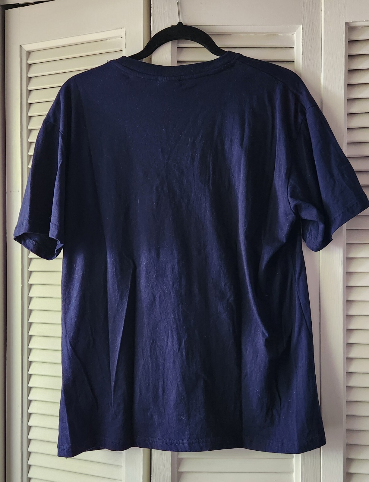 Danmark 100% Combed Cotton Embroidered Tee Navy Blue Medium Denmark gallery