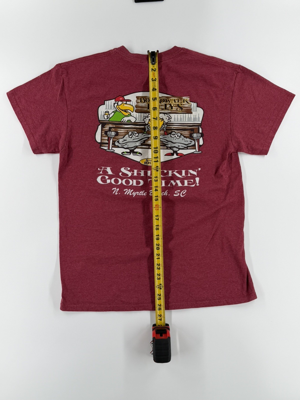 Boardwalk Billy's North Myrtle Beach T Shirt Medium T shirt Red gallery