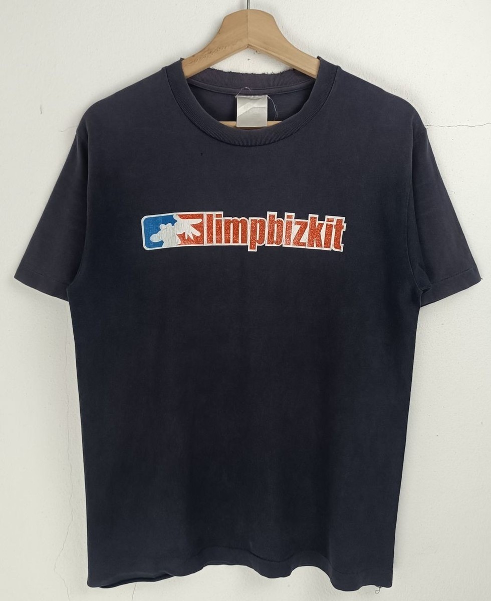 Limp.Bizkit band 90s Logo Rare Design Basic Black Unisex T shirt 23D1396 gallery
